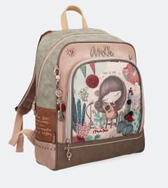 Ghiozdan - Ixchel School bag with a zip