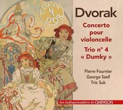 Dvorak: Concerto pour Violoncelle / Trio No. 4 'Dumky'