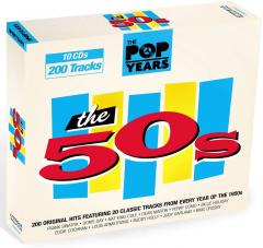 The Pop Years 1950 - 1959 (10 CD Slim Boxset)