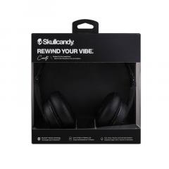 Casti - Skullcandy Cassette Wireless On-Ear headphones, Black