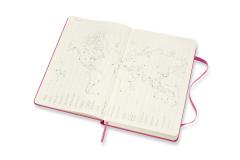 Agenda 2022 - 12-Month Weekly Planner - Large, Hard Cover - Pink Bouganvilla