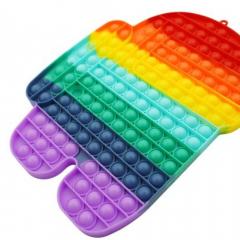 Jucarie antistres - Pop It Now and Flip It - Among Us Urias Multicolor