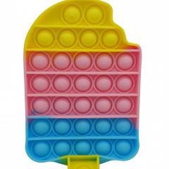 Jucarie antistres - Pop It Now and Flip It - Inghetata Multicolora - Model 2