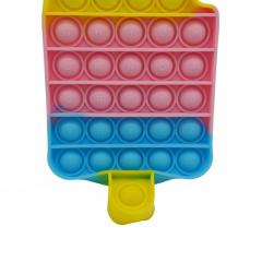 Jucarie antistres - Pop It Now and Flip It - Inghetata Multicolora - Model 2