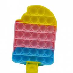 Jucarie antistres - Pop It Now and Flip It - Inghetata Multicolora - Model 2