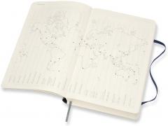 Agenda 2021-2022 - 18-Month Daily Planner - Large, Soft Cover - Black