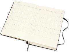 Agenda 2021-2022 - 18-Month Daily Planner - Large, Hard Cover - Black