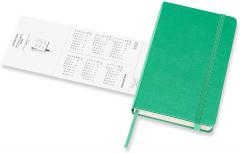 Agenda 2022 - 12-Month Weekly Planner - Pocket, Hard Cover - Ice Green