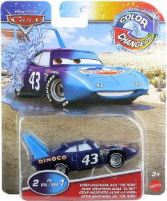 Masinuta - Disney Cars: Color Changers - Strip Weathers Aka "The king"