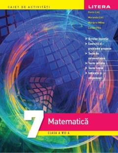 Matematica. Caiet de activitati. Clasa a VII-a