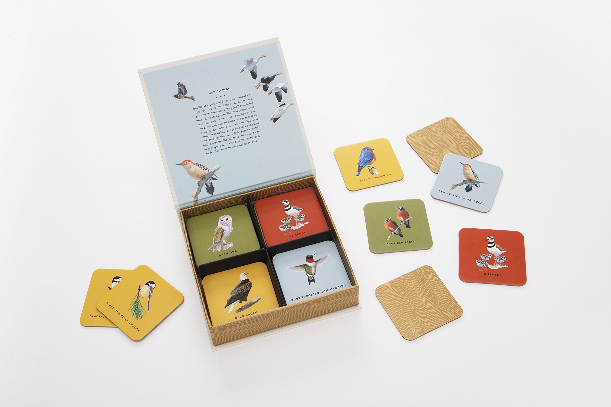Sibley Backyard Birds Matching Game Clarkson Potter