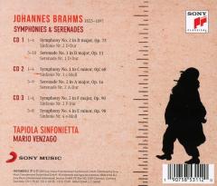 Brahms: Symphonies Nos. 1-4. Serenades Nos. 1 & 2