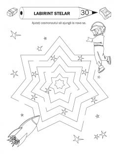 Ma joc si colorez -  Activitati 4-6 ani