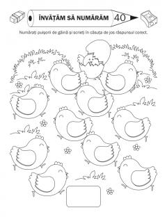 Ma joc si colorez -  Activitati 4-6 ani