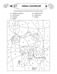 Ma joc si colorez -  Activitati 4-6 ani