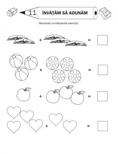 Ma joc si colorez - Activitati 5-7 ani