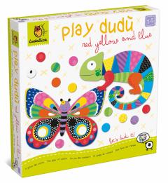 Puzzle educativ - Play Dudu: Red, Yellow and Blue-The Colors Game