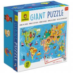 Puzzle - Giant Puzzle: Animal In the World