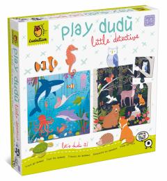Puzzle educativ - Play Dudu: Little Detective-Find the animals