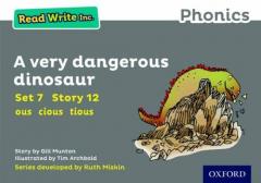 Read Write Inc. Phonics: Grey Set 7 Storybook 12 A Very Dangerous Dinosaur