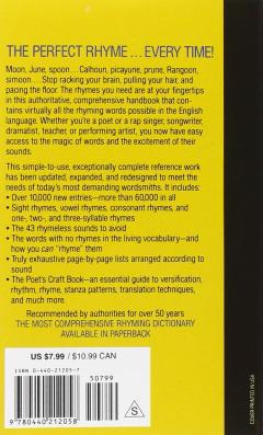 The Complete Rhyming Dictionary