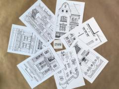 Carti postale de colorat - Timisoara de colorat