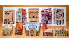 Puzzle 3D - Timisoara la cutie - Cartierul Cetate (5 cladiri)