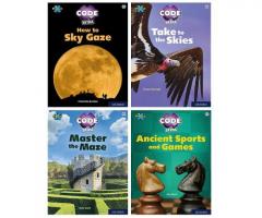 Coperta cărții Project X CODE Extra: White and Lime Book Bands, Oxford Levels 10 and 11: Sky Bubble and Maze Craze, Mixed Pack of 4