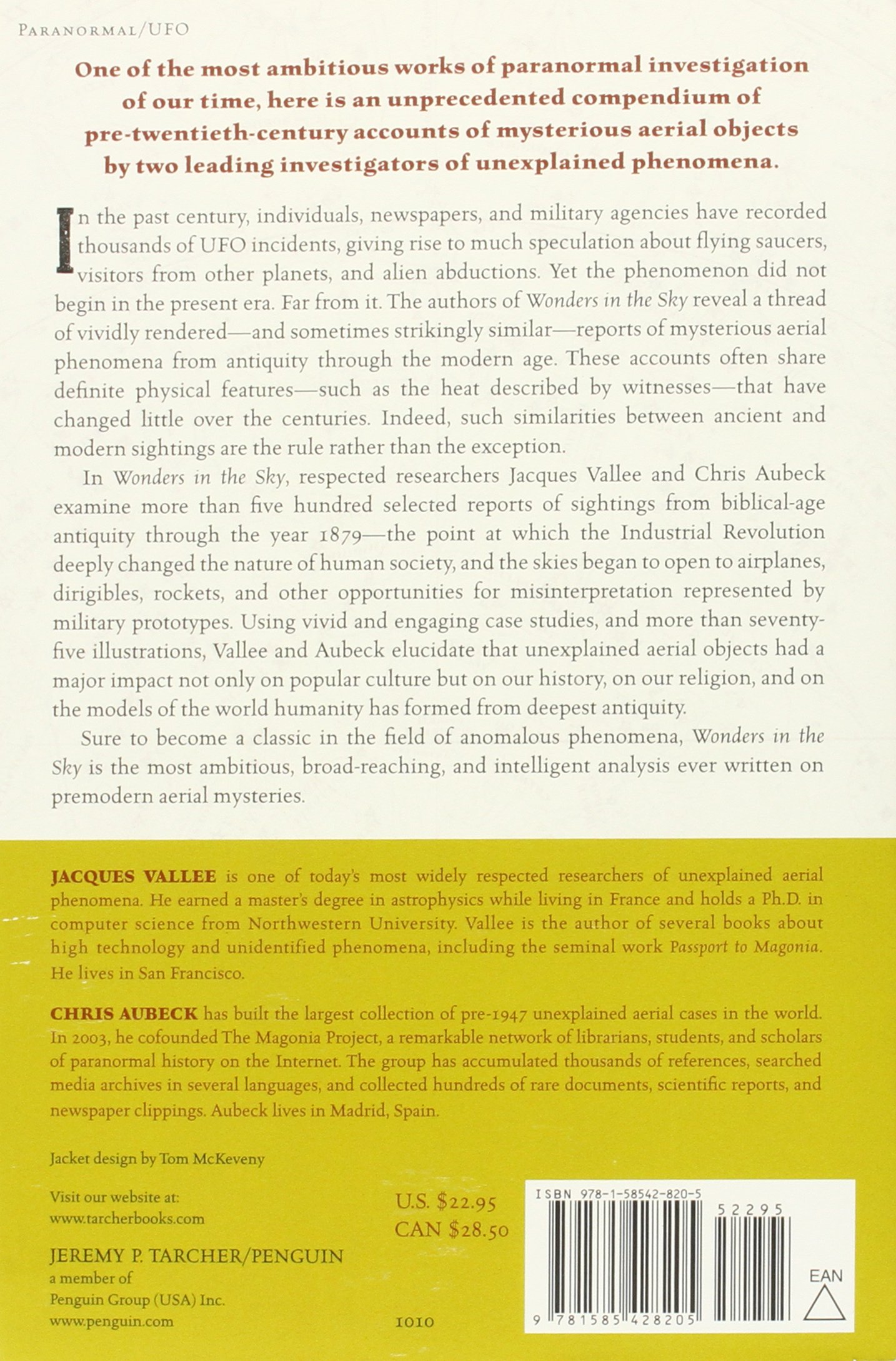 Wonders in the Sky - Jacques Vallee, Chris Aubeck