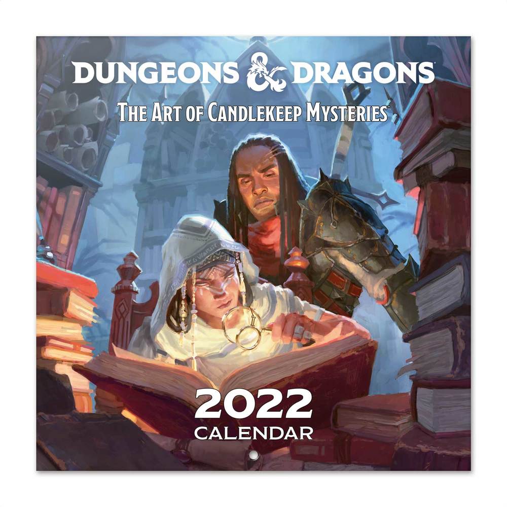 Calendar 2022 Dungeons and Dragons, 30x30 cm Grupo Erik