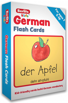 Berlitz French Flash Cards - Der Apfel