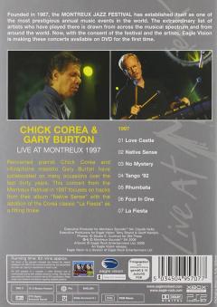 Chick Corea & Gary Burton - Live At Montreux 1997 (DVD)