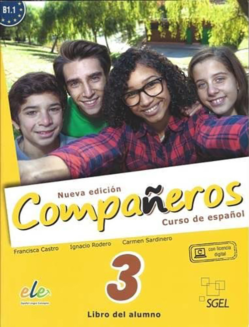 Companeros 3: Libro del alumno - Curso de espanol B1.1