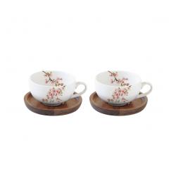 Set 2 cesti pentru cafea - Sakura