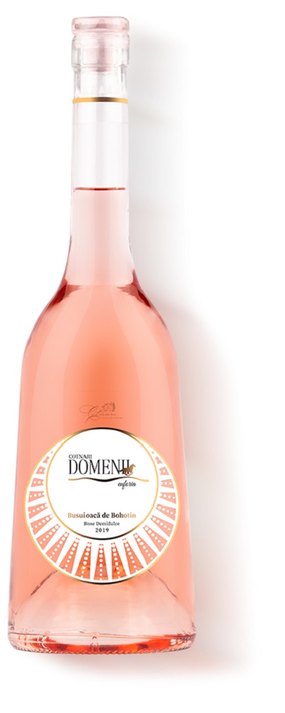 Vin rose - Domenii Euforia, Busuioaca de Bohotin, demidulce, 2019