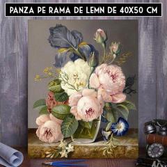 Set pictura pe numere - Simfonia bujorilor