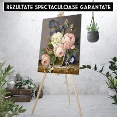 Set pictura pe numere - Simfonia bujorilor