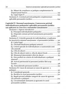 Sistemul sanctionator aplicabil persoanelor juridice