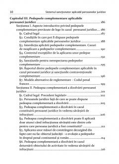 Sistemul sanctionator aplicabil persoanelor juridice