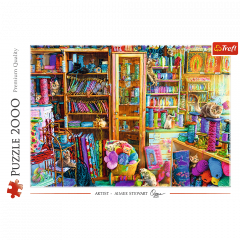 Puzzle 2000 de piese - Kitty paradise