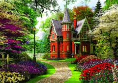 Puzzle - Casa In Stil Victorian