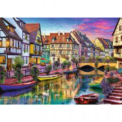 Puzzle 2000 de piese - Colmar, Franta