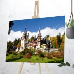 Set pictura pe numere - Castelul Peles