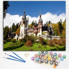 Set pictura pe numere - Castelul Peles