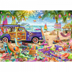 Puzzle 2000 de piese - Tropical Holidays