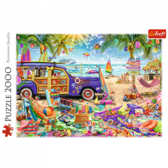 Puzzle 2000 de piese - Tropical Holidays