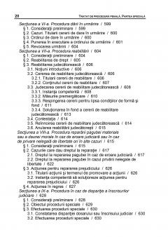 Tratat de procedura penala. Partea speciala