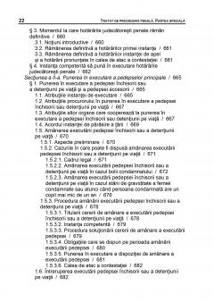 Tratat de procedura penala. Partea speciala