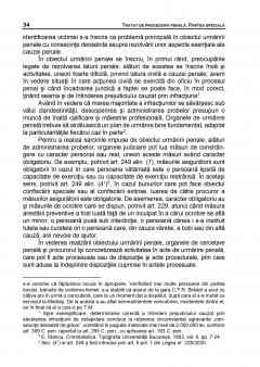 Tratat de procedura penala. Partea speciala
