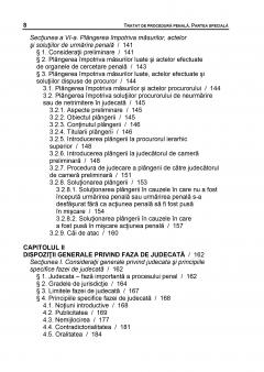 Tratat de procedura penala. Partea speciala